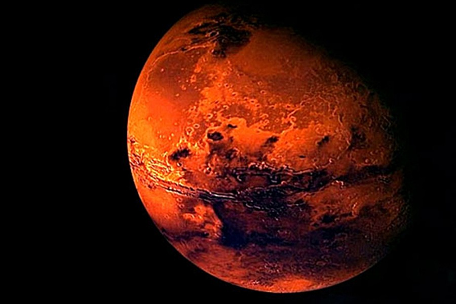 Internet photo of Planet Mars