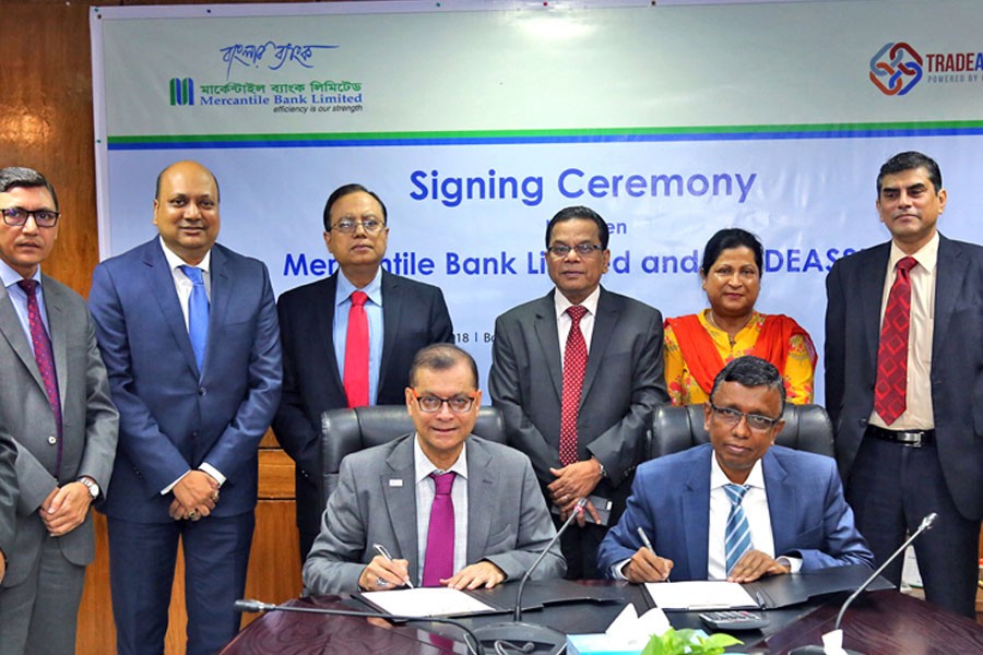 Mercantile Bank signs agreement with TRADEASSETS