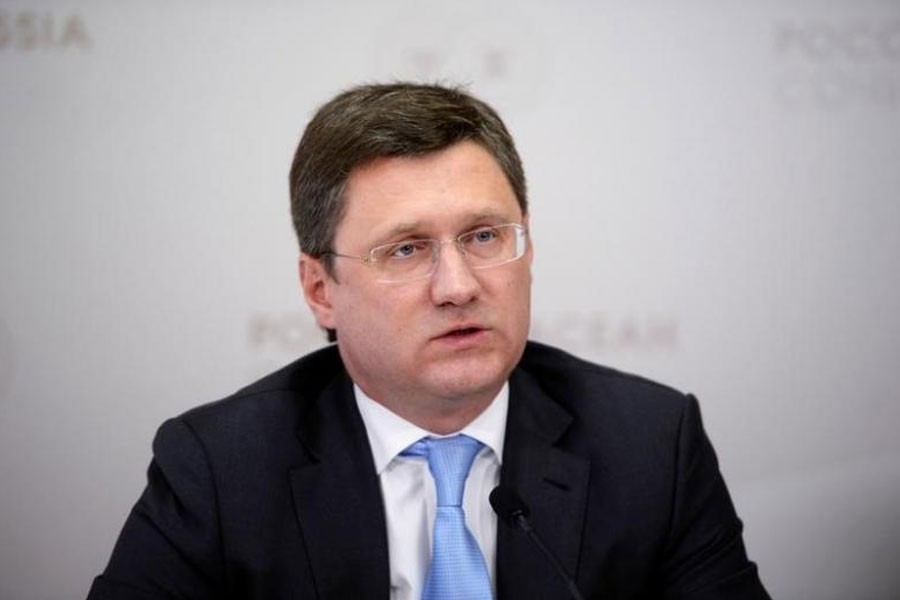 Russian acting Energy Minister Alexander Novak.