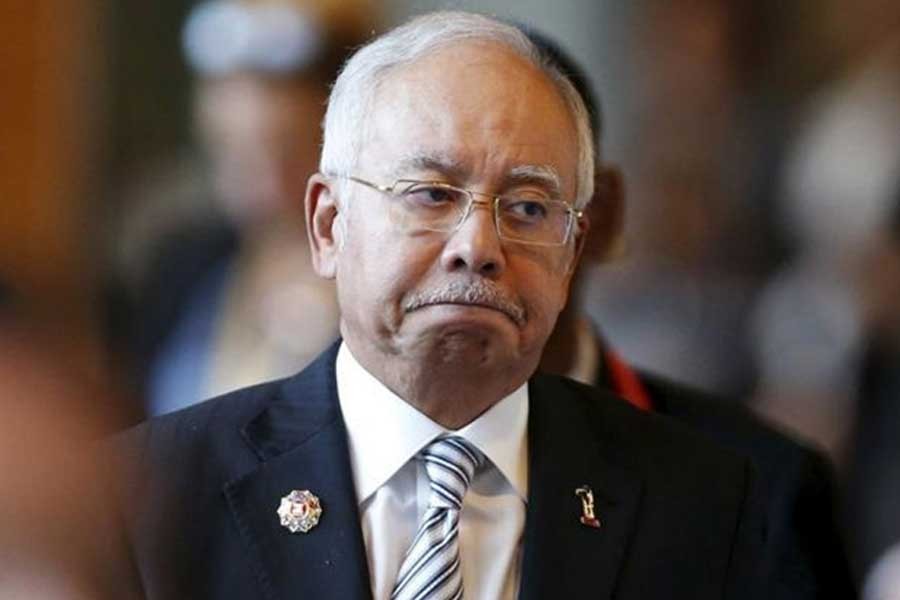 Ousted Malaysian Prime Minister Najib Razak. Photo- Reuters