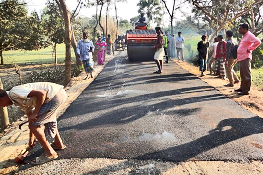 LGED set to spend Tk 75b addl  fund for 'upgrading' rural roads
