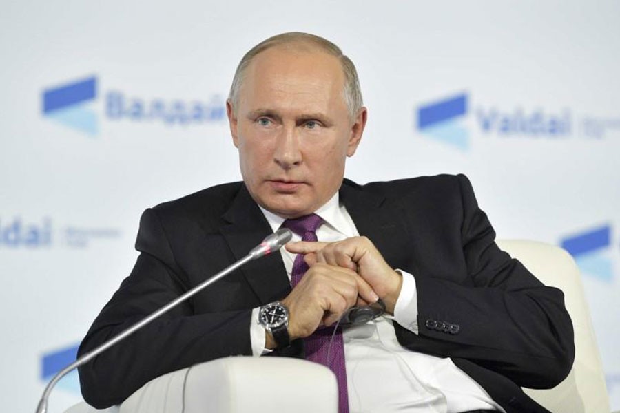 Russian President Vladimir Putin. Reuters photo used for representation.