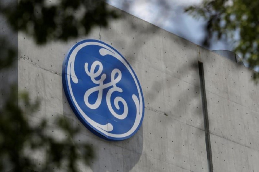 The logo of General Electric Co. is pictured at the Global Operations Center in San Pedro Garza Garcia, neighbouring Monterrey, Mexico, 12 May, 2017. Reuters/Files