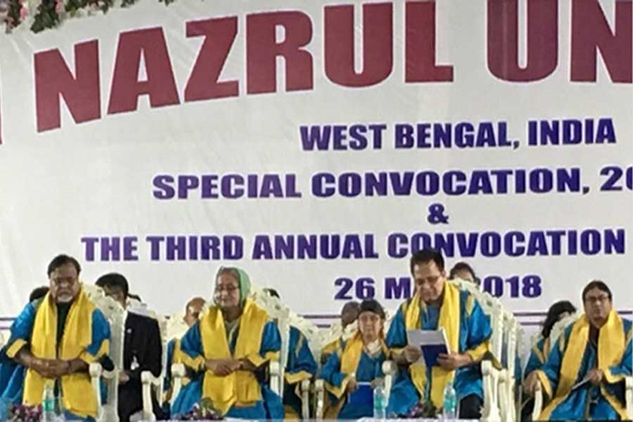 Nazrul’s works were instrumental in our liberation: PM
