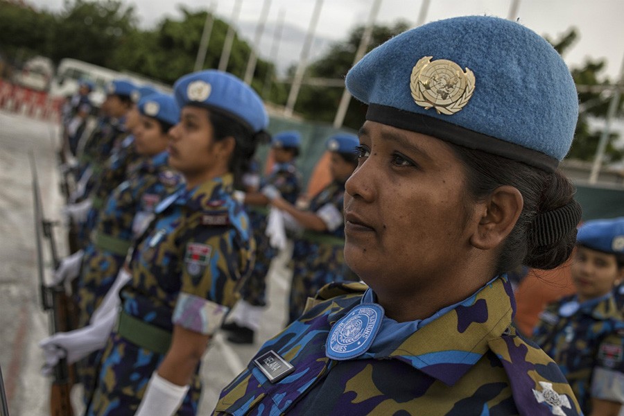 Bangladeshi soldiers have been contributing to United Nations peacekeeping for more than three decades now. Photo: UNIC