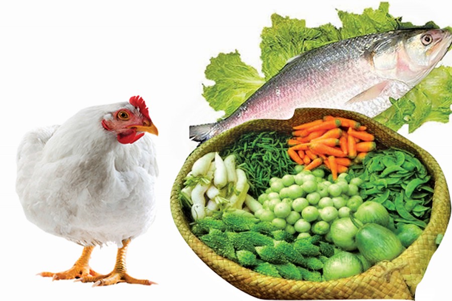 Poultry, fish, vegetables still dearer