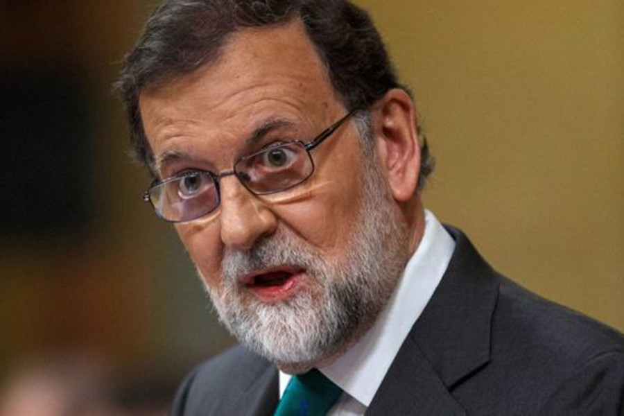 Spain PM Mariano Rajoy. BBC File Photo
