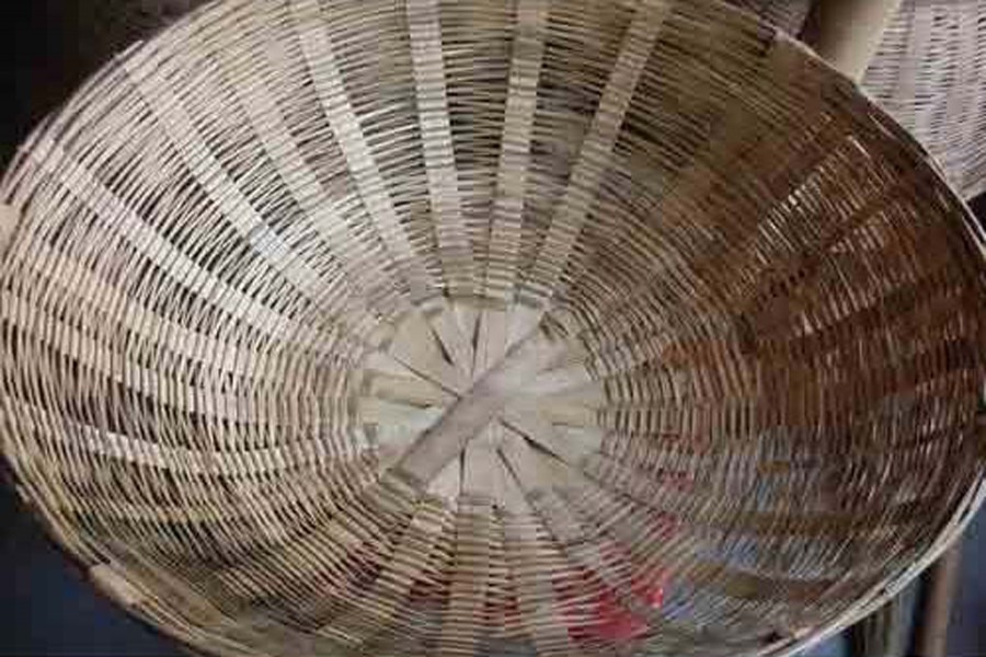 Demand for bamboo baskets increases in Rajshahi region