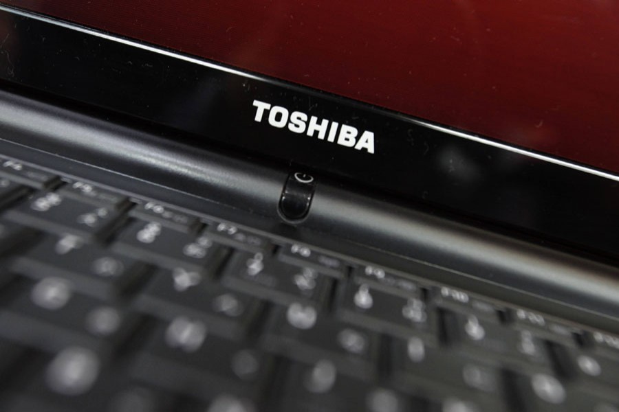 Toshiba Corp's logo is pictured on a personal computer. Reuters/File