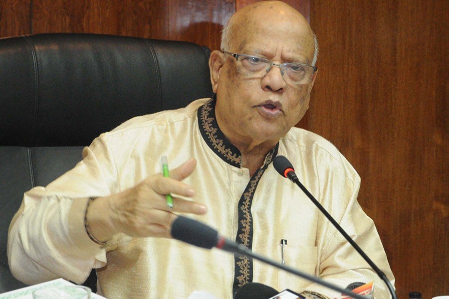 FE file photo shows Finance Minister AMA Muhith