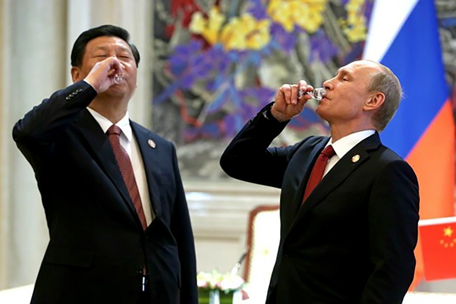 Putin my best, most intimate friend: Xi Jinping
