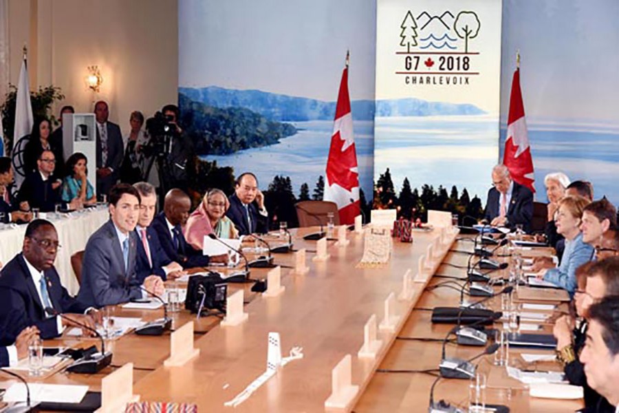 PM seeks partnership among G7, vulnerable countries on blue economy