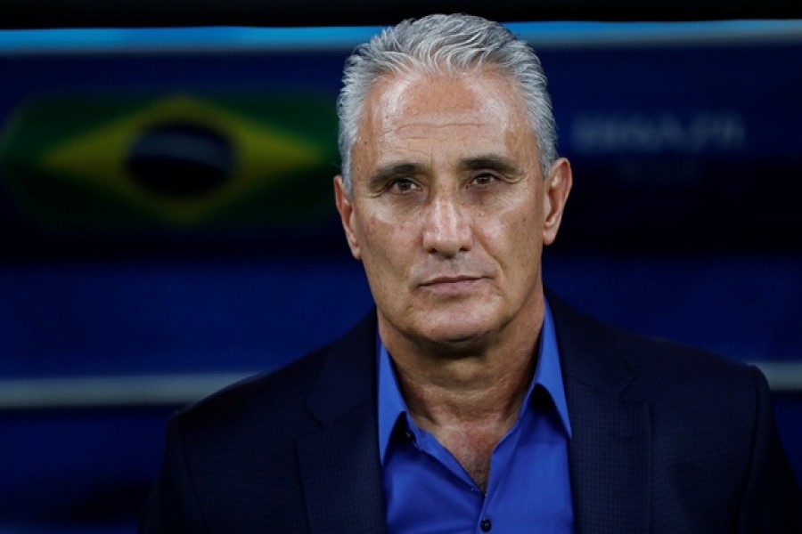 World Cup - Group E - Brazil vs Switzerland - Rostov Arena, Rostov-on-Don, Russia - Jun 17, 2018 Brazil coach Tite before the match. Reuters