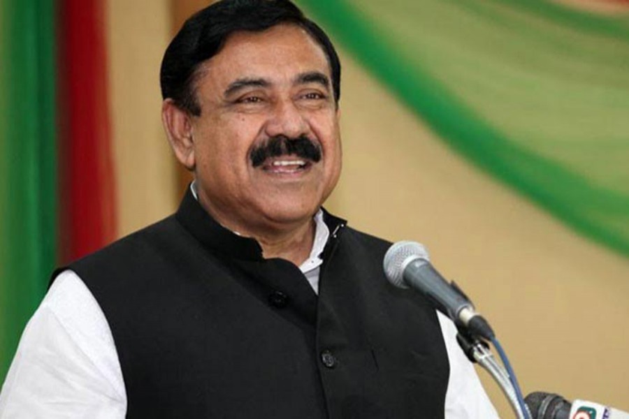 Shipping Minister Shajahan Khan speaking at a function. File photo