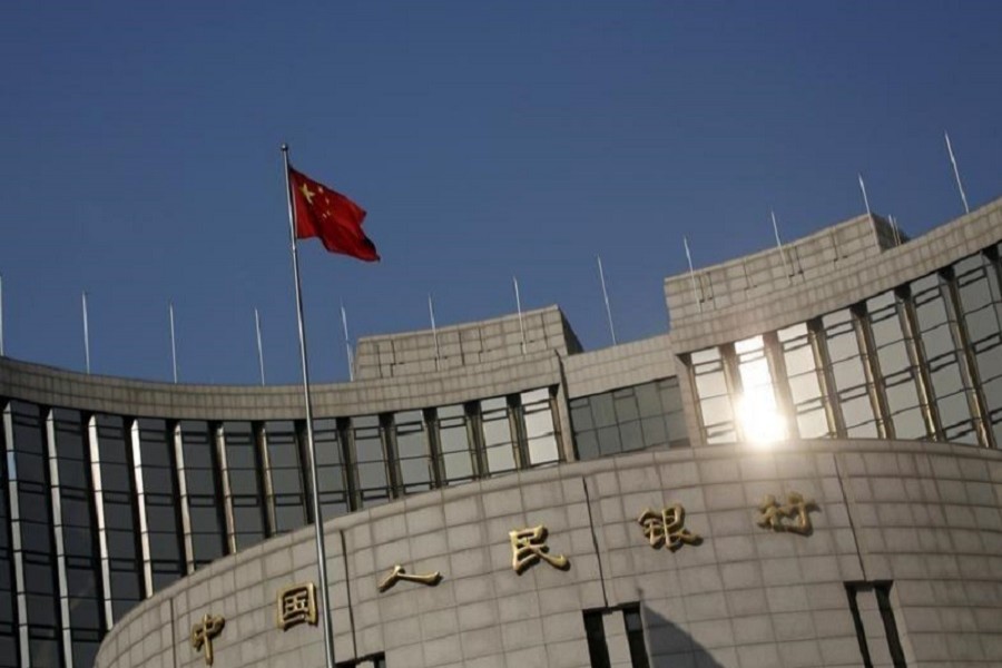 Representational image: A Chinese national flag flies at the headquarters of the People's Bank of China, the country's central bank, in Beijing, China, January 19, 2016. Reuters/Files