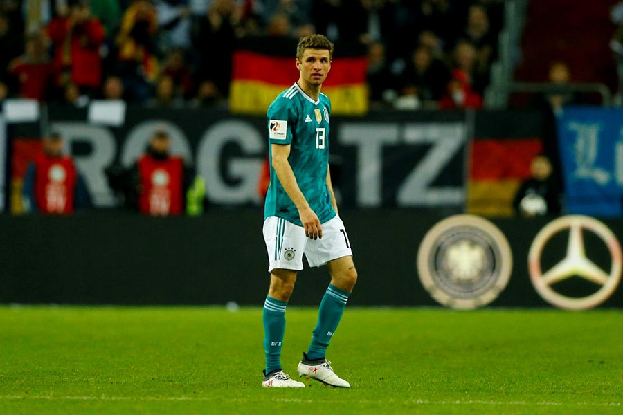 Muller dropped for Germany