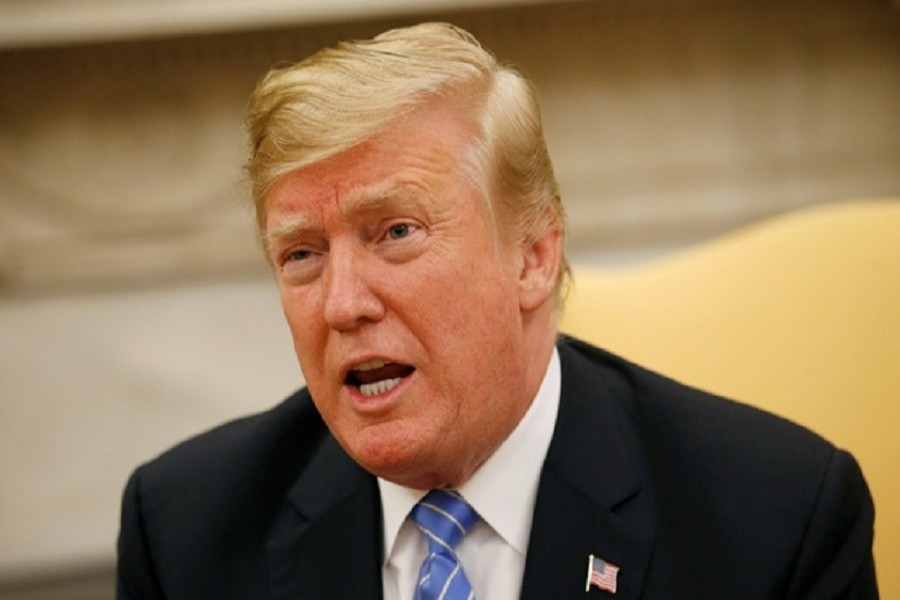 US President Donald Trump meets with Dutch Prime Minister Mark Rutte in the Oval Office at the White House in Washington, US, July 2, 2018. Reuters