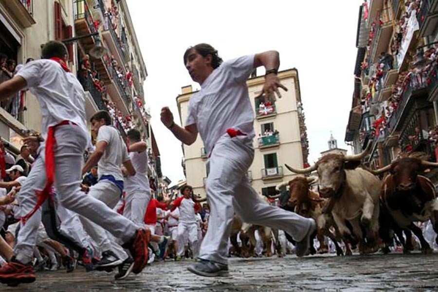Bull running in Spain injures five