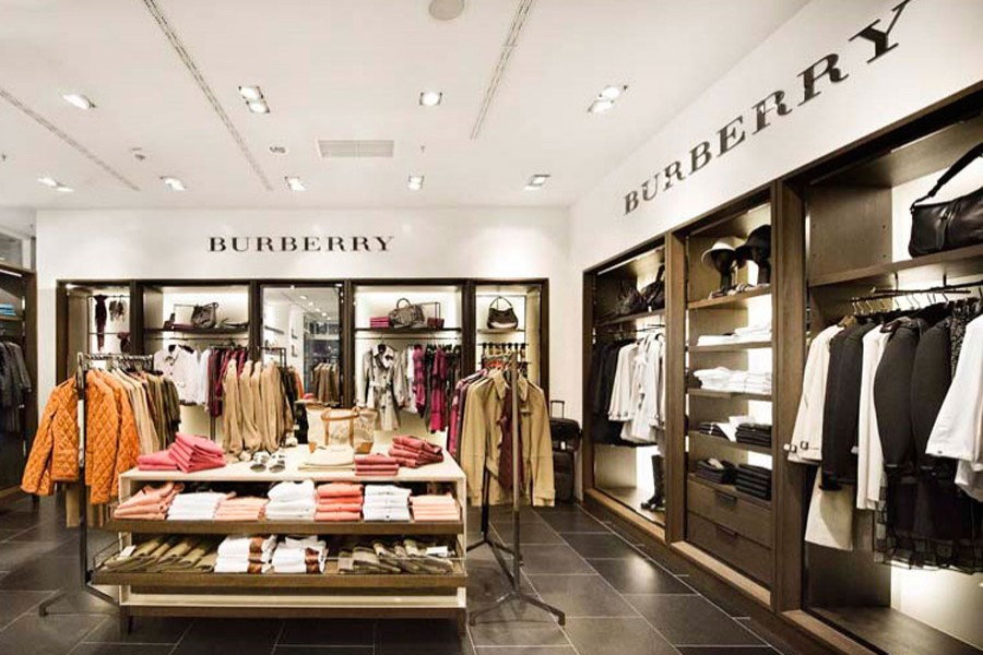 Internet photo of a Burberry shop