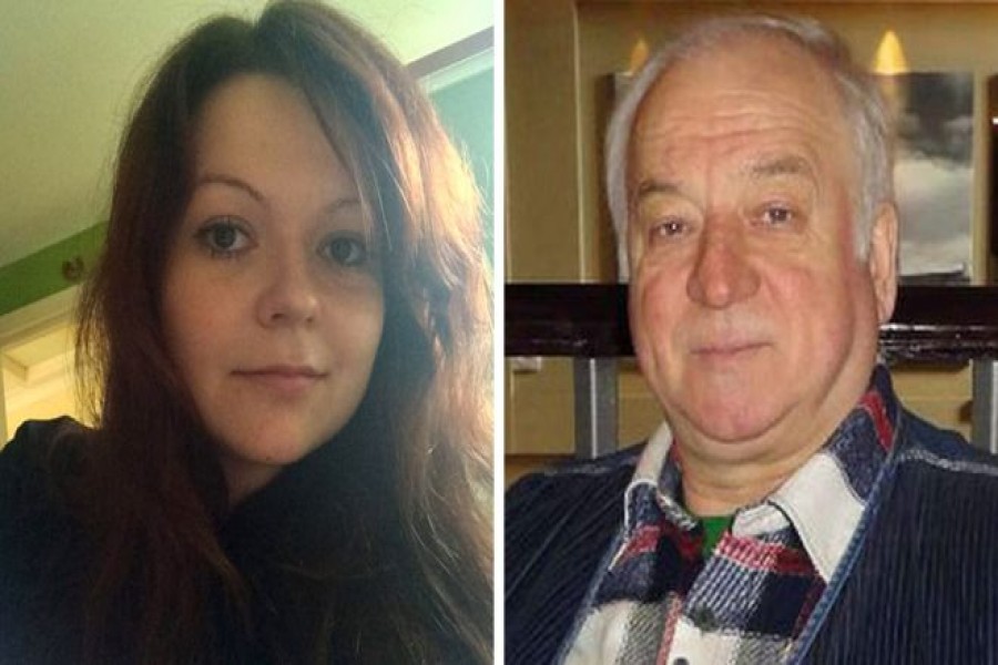 Sergei Skripal, 66, and his daughter Yulia, 33, were poisoned in March, but both survived