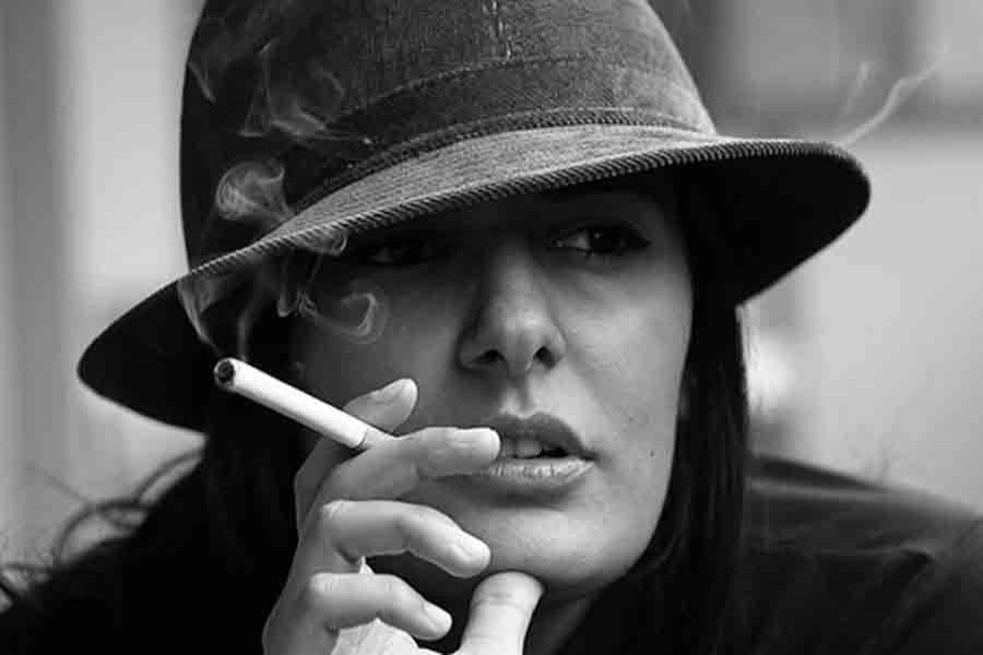 Smoking is directly responsible for 80 per cent of lung cancer deaths in women in the US each year. Internet photo