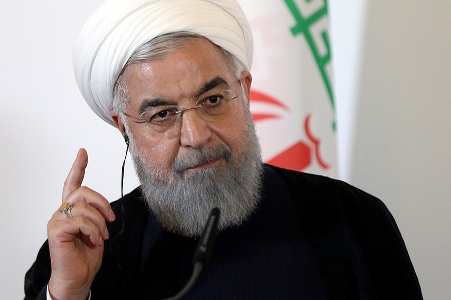 Iran's President Hassan Rouhani seen in this undated Reuters file photo