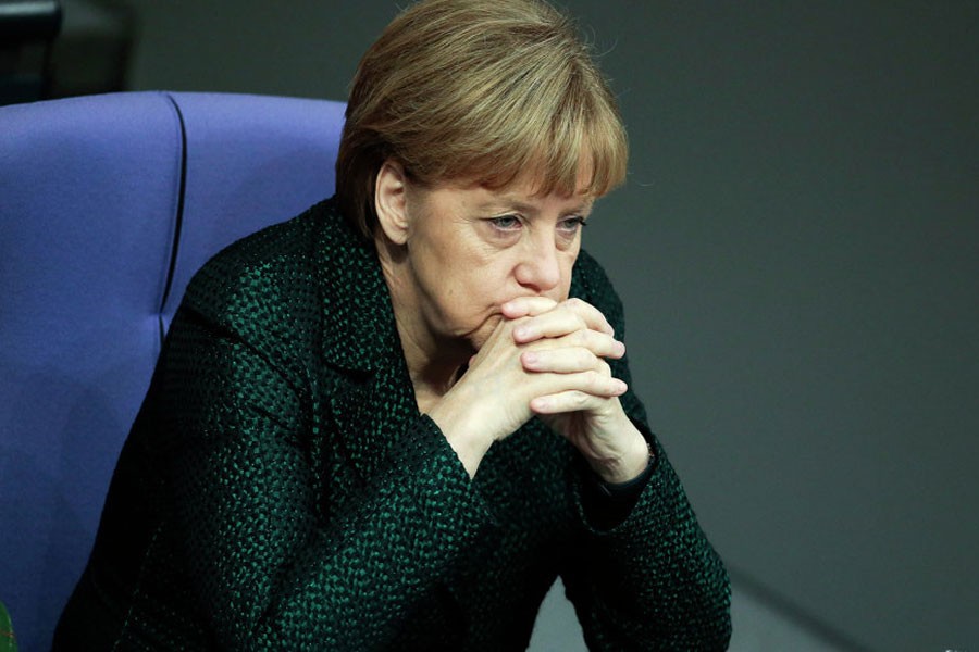 German Chancellor Angela Merkel - Internet photo