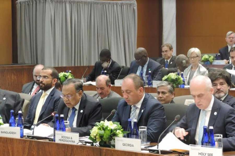 Foreign Minister Mahmood Ali attends a conference on ‘Ministerial to Advance Religious Freedom’ in Washington, D.C. on July 25-26. Photo: UNB