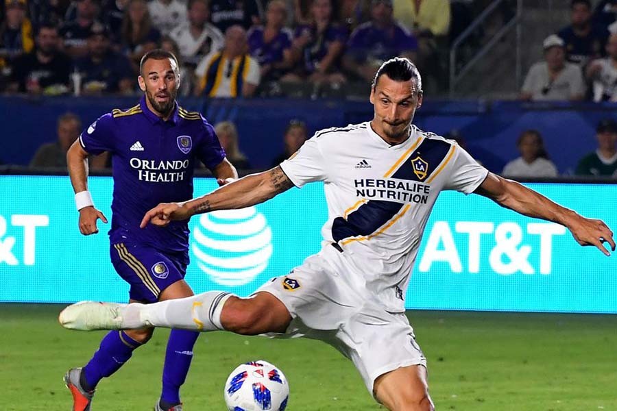 Zlatan scores first MLS hat-trick