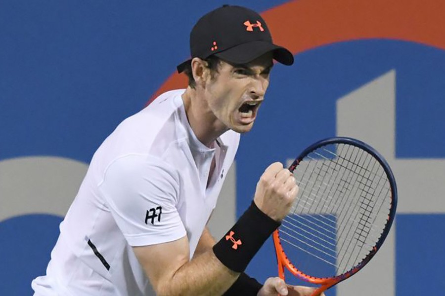 Murray wins first round match in Washington Open