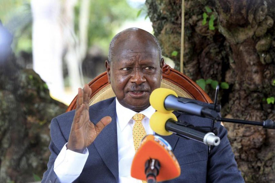 Ugandan president Yoweri Museveni - Internet photo