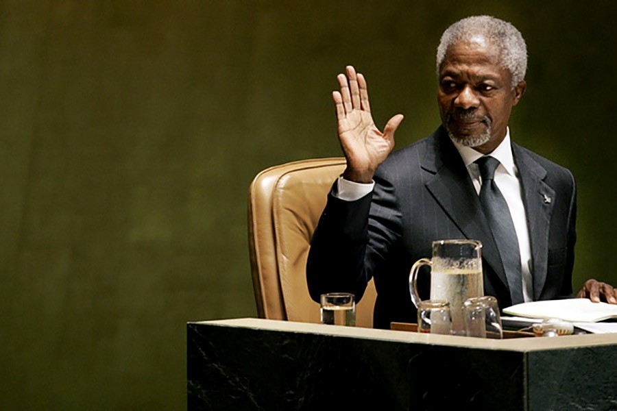 Former UN chief Kofi Annan dies