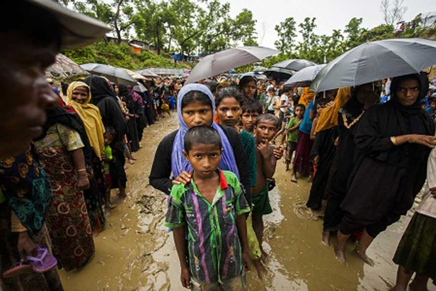 Poorly equipped Rohingya camps hit hard by monsoon