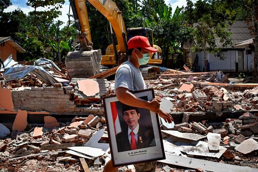 In the last several weeks, Lombok has been hit by several earthquakes and powerful aftershocks. -Reuters Photo