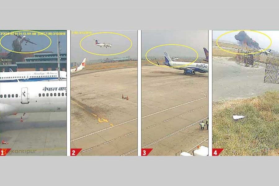 CCTV footage obtained by the The Kathmandu Post.