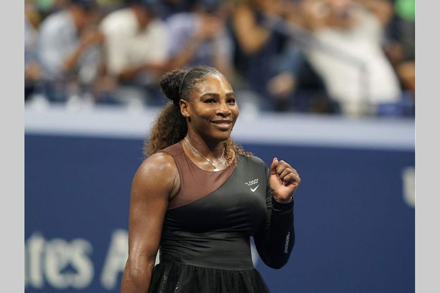 Serena thru’ to second round