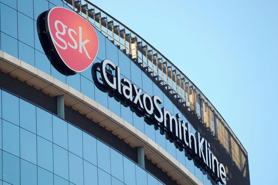 A GlaxoSmithKline logo is seen outside one of its buildings in west London, February 6, 2008 – Reuters file photo