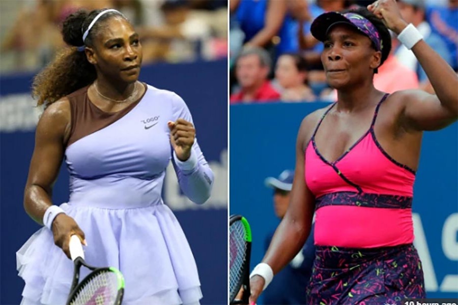 Williams sisters meet in US Open third round