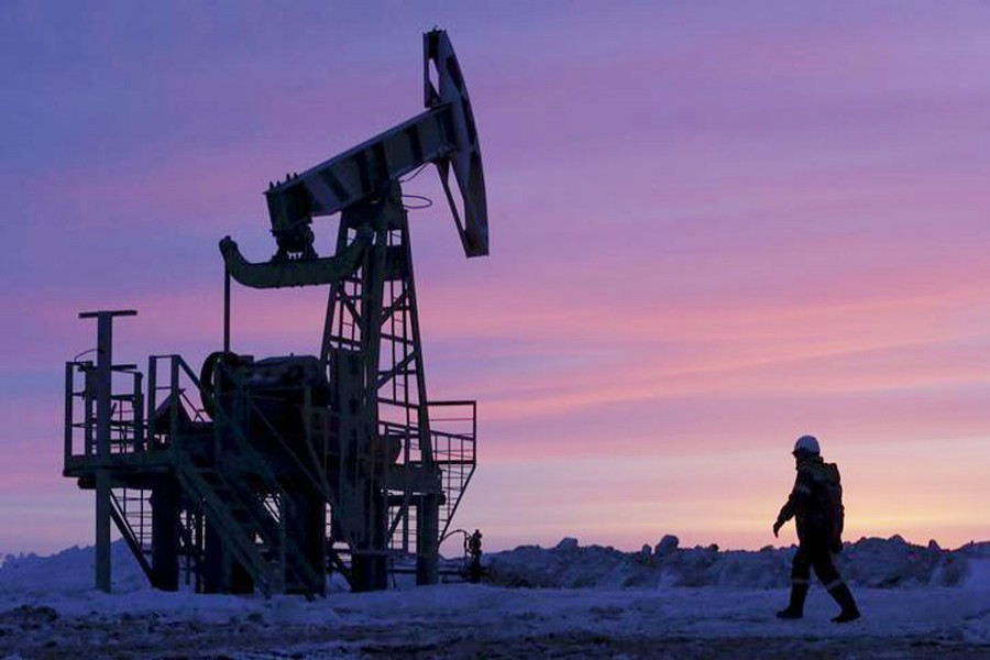 A worker at an oil field owned by Bashneft, Bashkortostan, Russia   	— Reuters