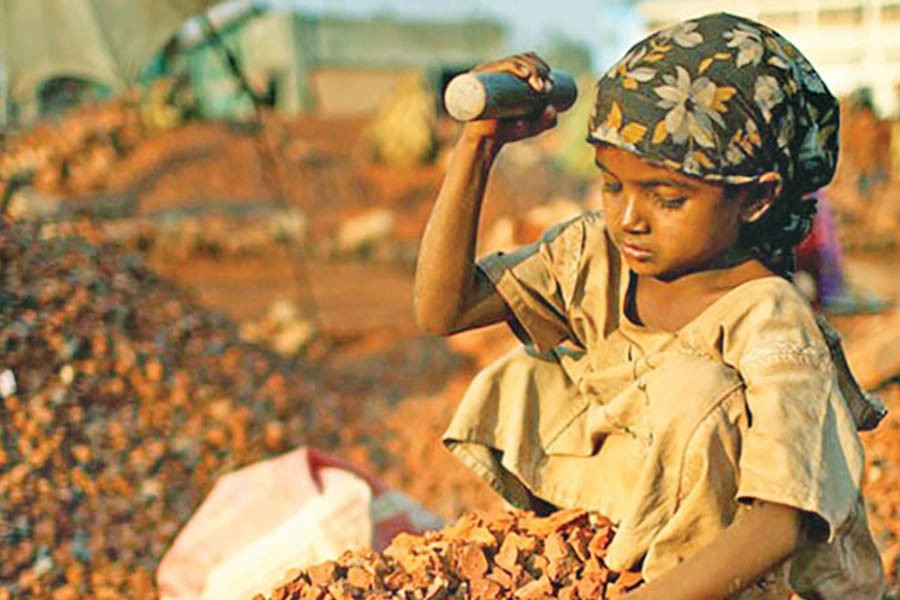 Unremitting child labour   