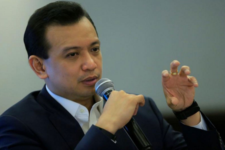 Opposition senator Antonio Trillanes - Reuters photo