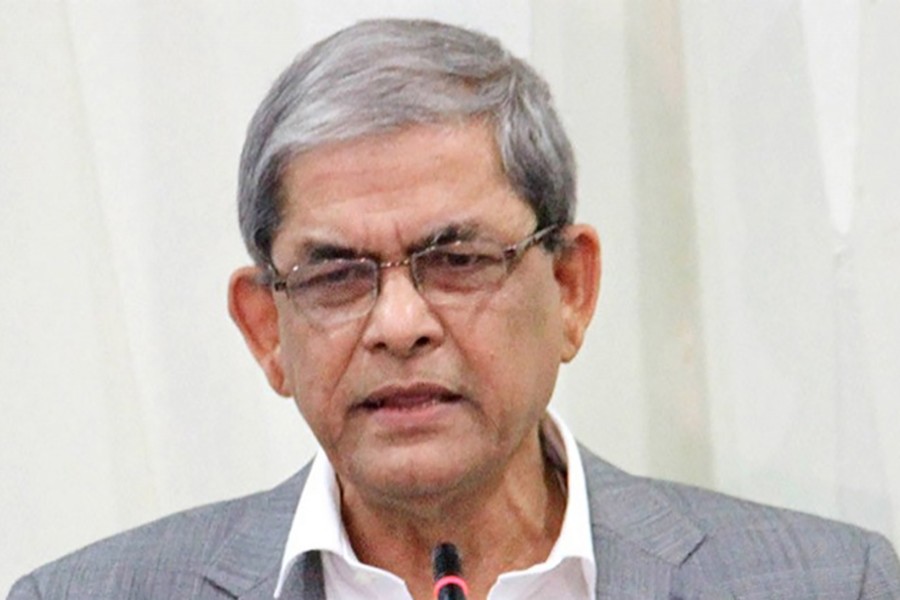 File photo shows BNP Secretary General Mirza Fakhrul Islam Alamgir - Collected