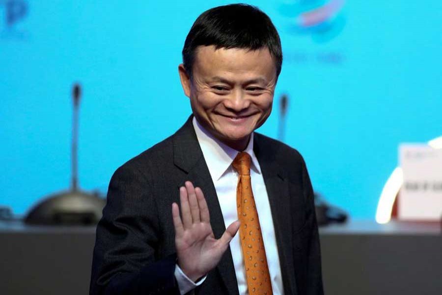 Alibaba Group Executive Chairman Jack Ma gestures as he attends the 11th World Trade Organization's ministerial conference in Buenos Aires, Argentina, December 11, 2017. Reuters/Files