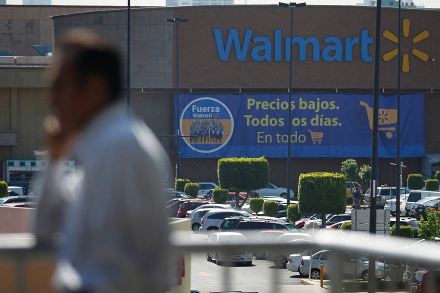 A general view of a Walmart store in Mexico City on April 24, 2012 — Reuters/File