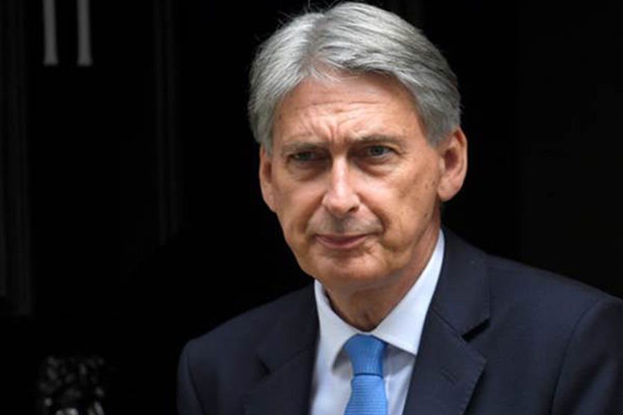 British finance minister Philip Hammond – Reuters file photo