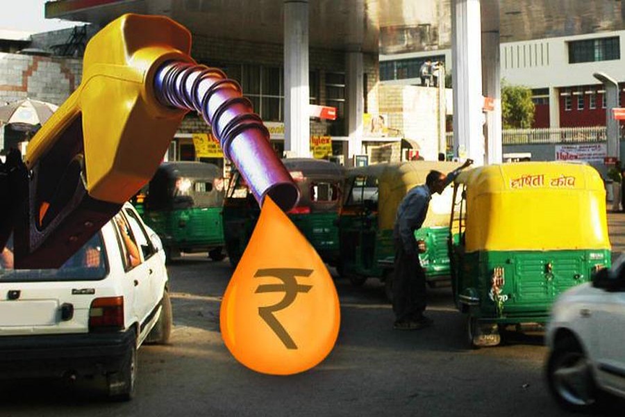 India's oil marketing shares fall after fuel price cut