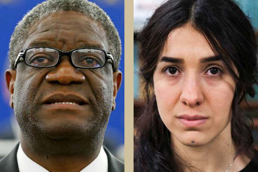 Nobel Peace Prize honours the fight against wartime sexual violence