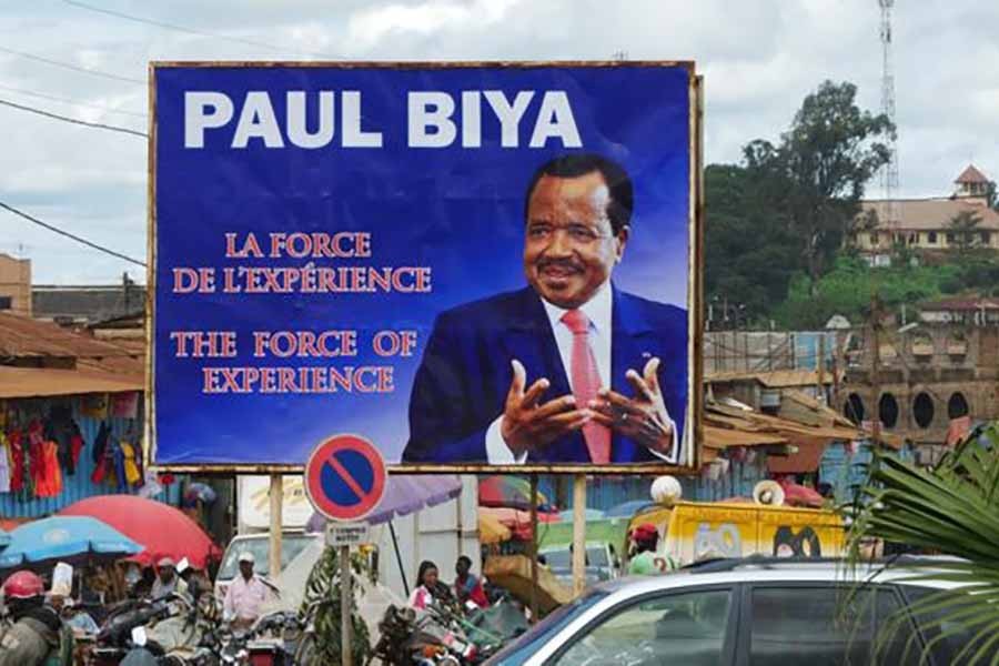 Cameroon president seeks seventh term