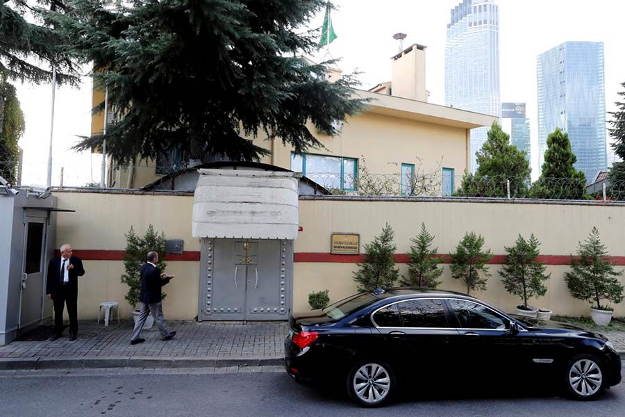 Saudi Arabia's consulate in Istanbul