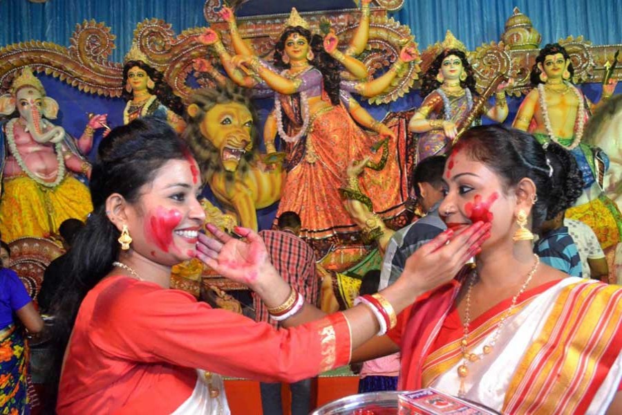 Transformation of a colourful festival